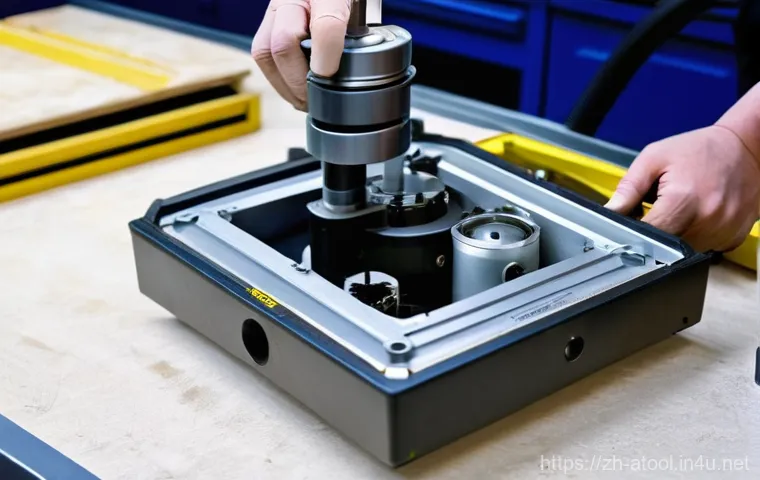 에어공구 수리 방법 - **Prompt for image generation: "Pneumatic Tool Lubrication"**
A close-up shot of a pair of clean... 에어공구 수리 방법 - **Prompt for image generation: "Pneumatic Tool Lubrication"**
A close-up shot of a pair of clean...